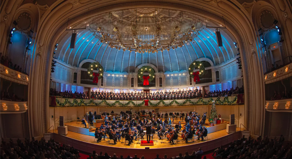 christmas symphony Photo courtesy of Chicago Symphony Orchestra