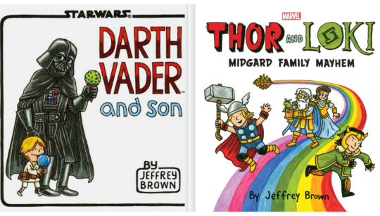 Cartoonist and Author Jeffrey Brown's Bestselling Books Put a Playful Spin on Star Wars and Marvel Characters and Family Dynamics