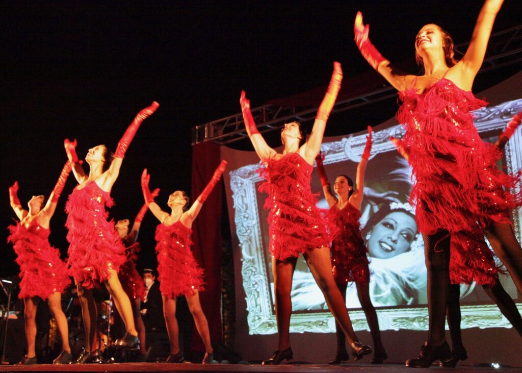 flapper dancers jack london fundraiser