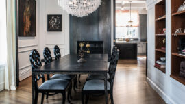 A Dark Interior Design Fantasy Takes Over a San Francisco Home