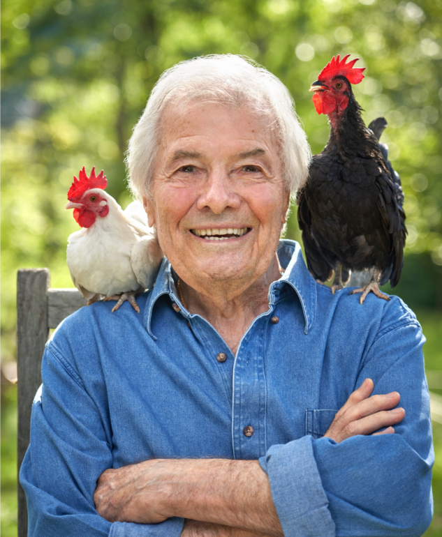 Chef Jacques Pepin. Photo by Tom Hopkins.