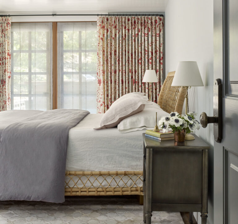 Calistoga property, master bedroom