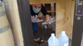Koval Distillery Making Hand Sanitizer COVID-19