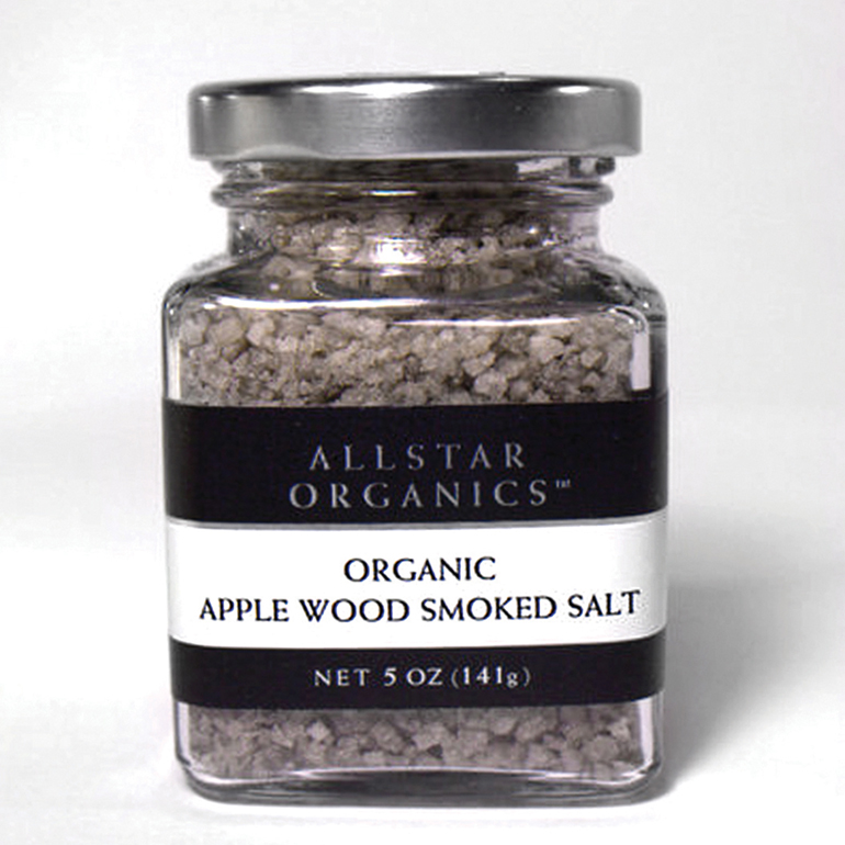 Applewood smoked salt