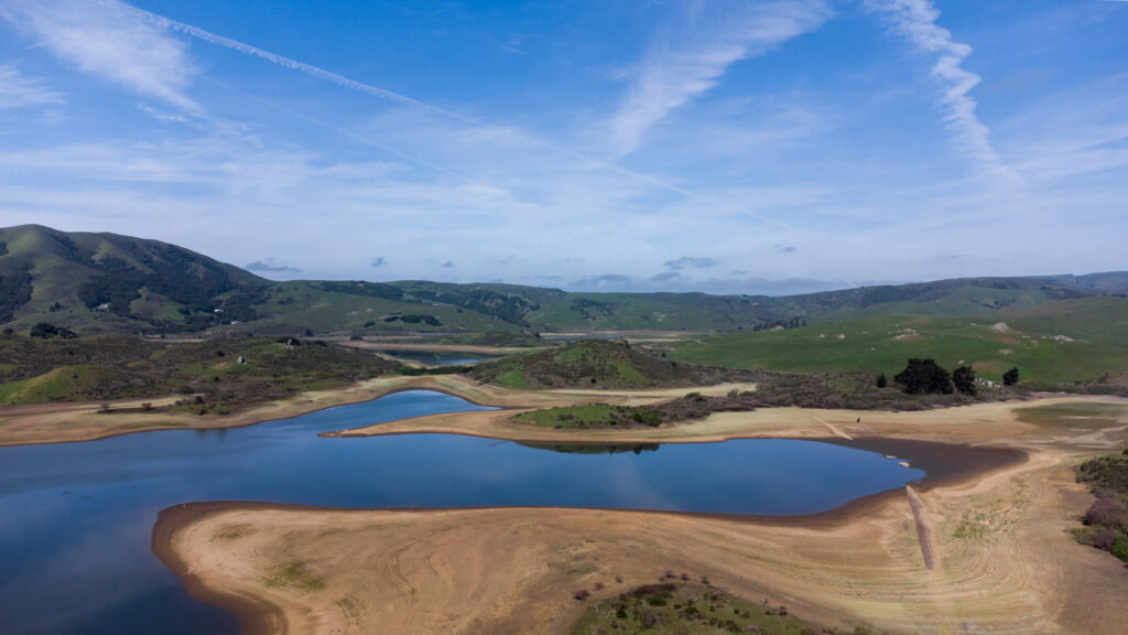 california drought lakes