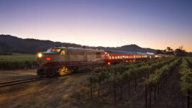 wine train tours