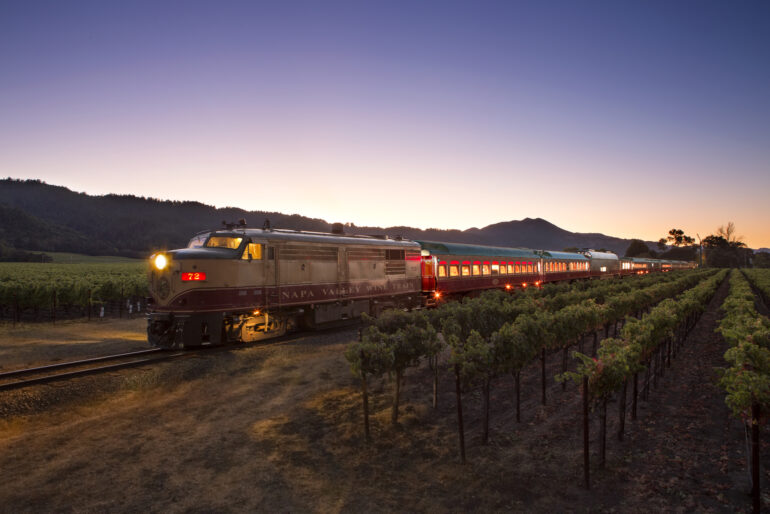 wine train tours