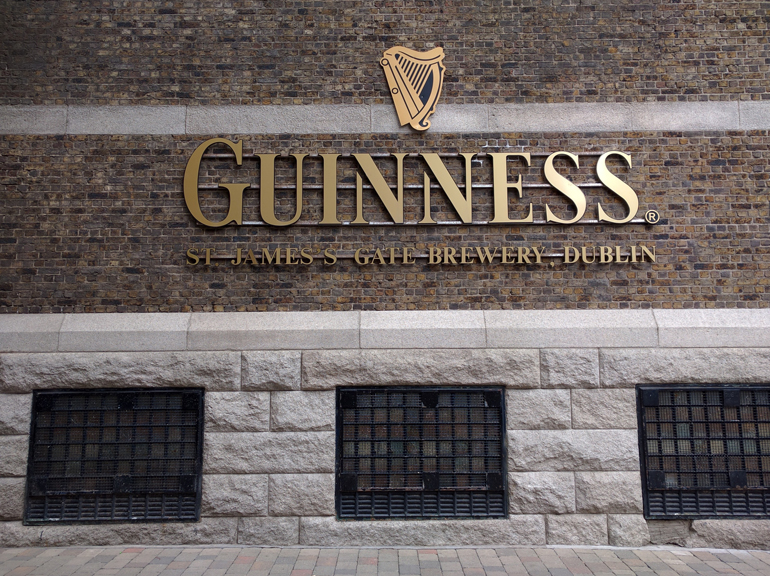Travel Destinations: Guinness Storehouse in Dublin, Ireland