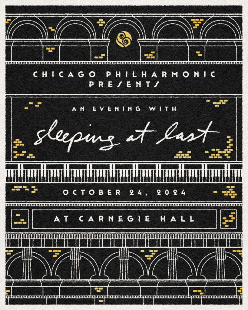 An Evening with Sleeping At Last and the Chicago Philharmonic at Carnegie Hall.