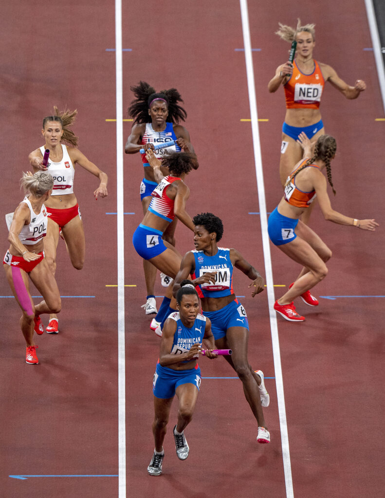 4 × 400-metres relay at the Tokyo 2020 Summer Olympics