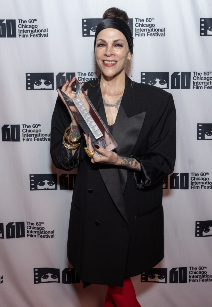 Festival Honoree Jennifer Reeder on the Red Carpet with her Tour de Force Award 