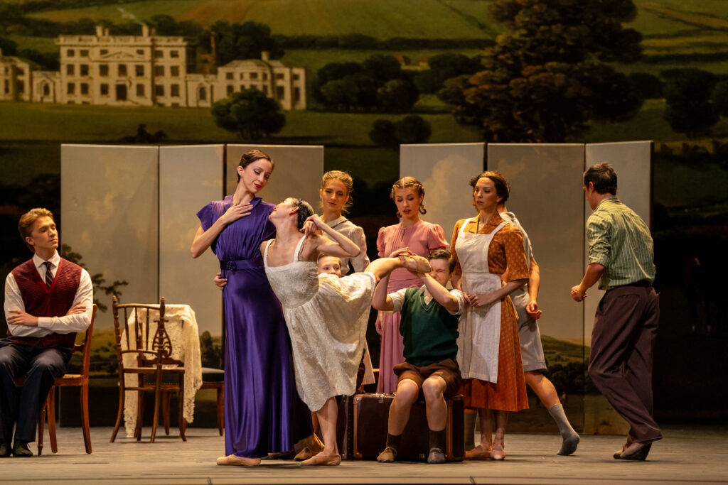 Joffrey Ballet ensemble takes the rehearsal stage for Atonement