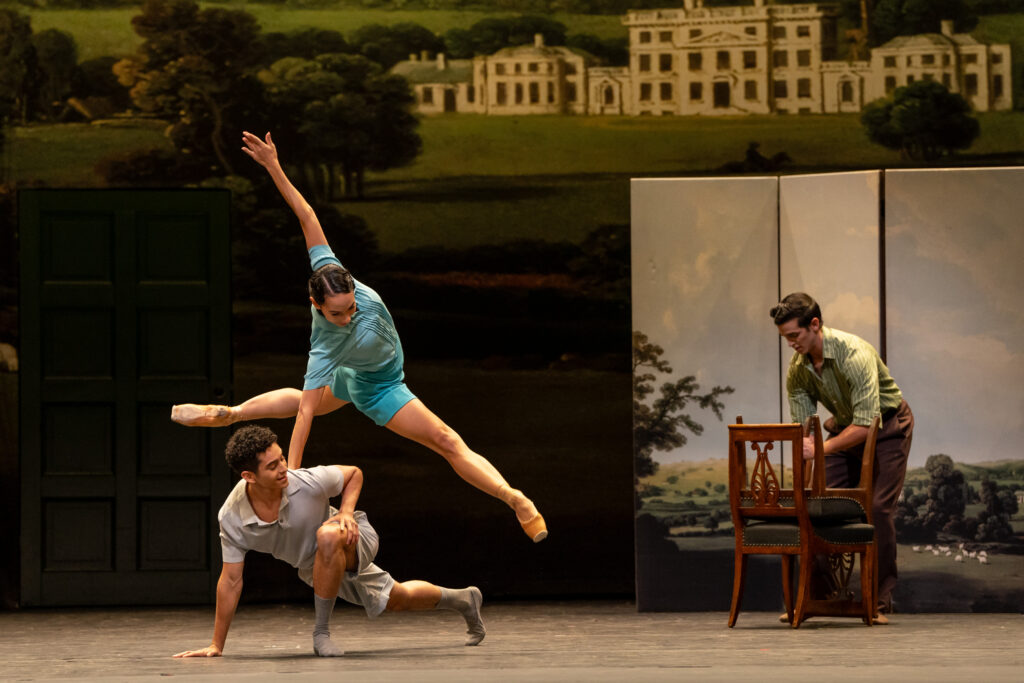 The Joffrey Ballet Company Artists rehearse Atonement