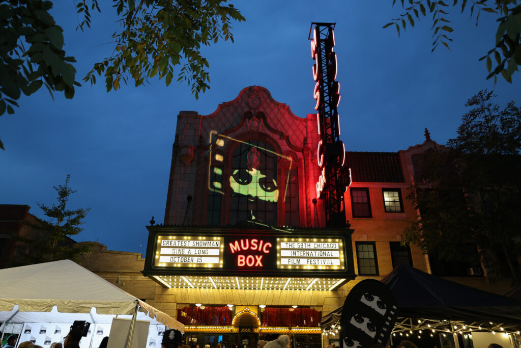 Image of Music Box Theater during the 2023 Chicago International Film Festival