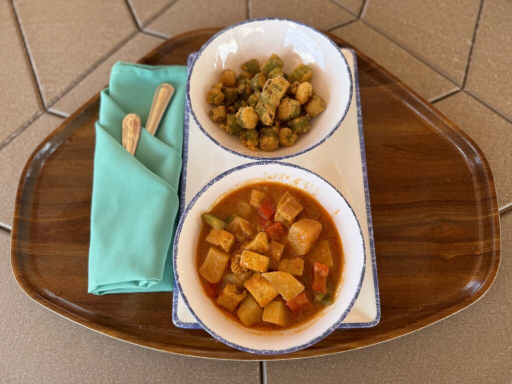 Lookout Cay Island Curry and Okra