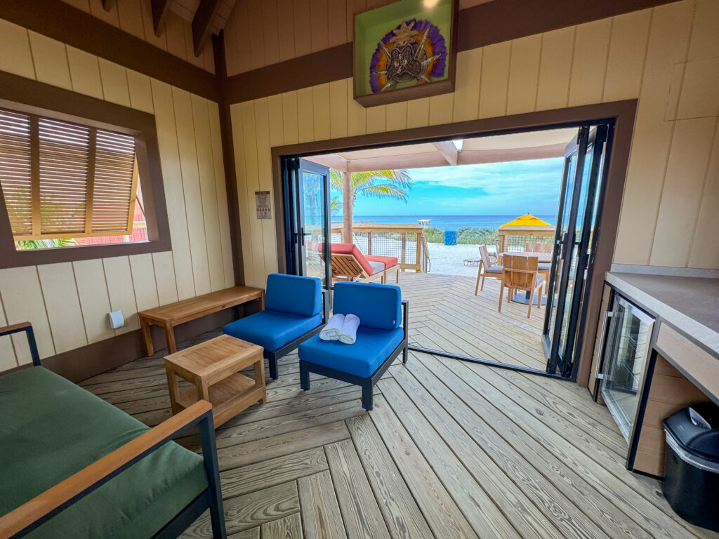 Serenity Bay Cabana interior Lookout Cay