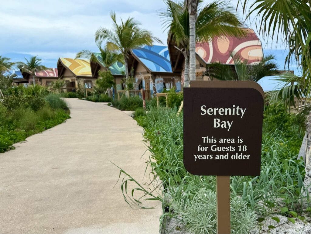 Serenity Bay cabanas Lookout Cay