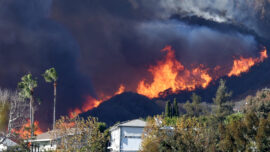 Powerful Winds Fuel Multiple Fires Across Los Angeles Area