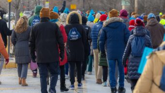 Hundreds Unite in Humboldt Park for Chicago’s First Winter Walk to Combat Homelessness