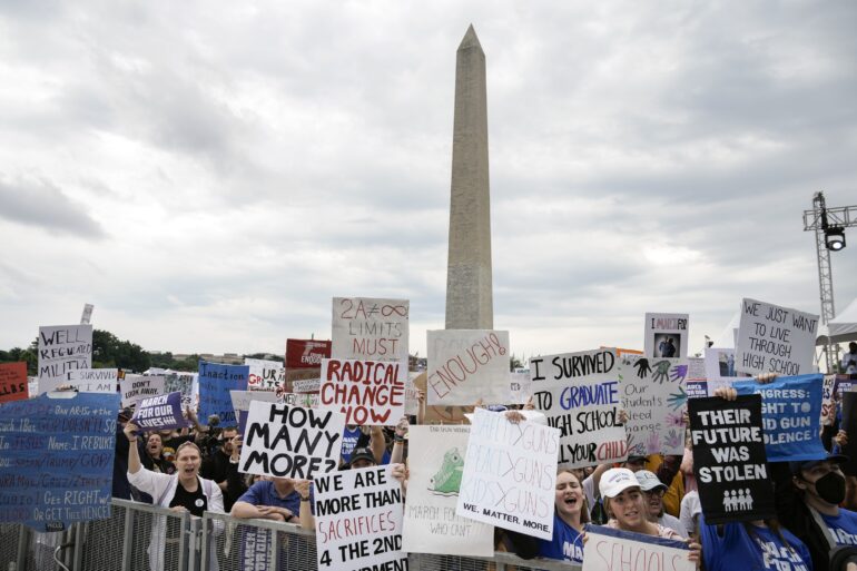 Activists Across The Country Gather For March For Our Lives II To Protest Against Gun Violence