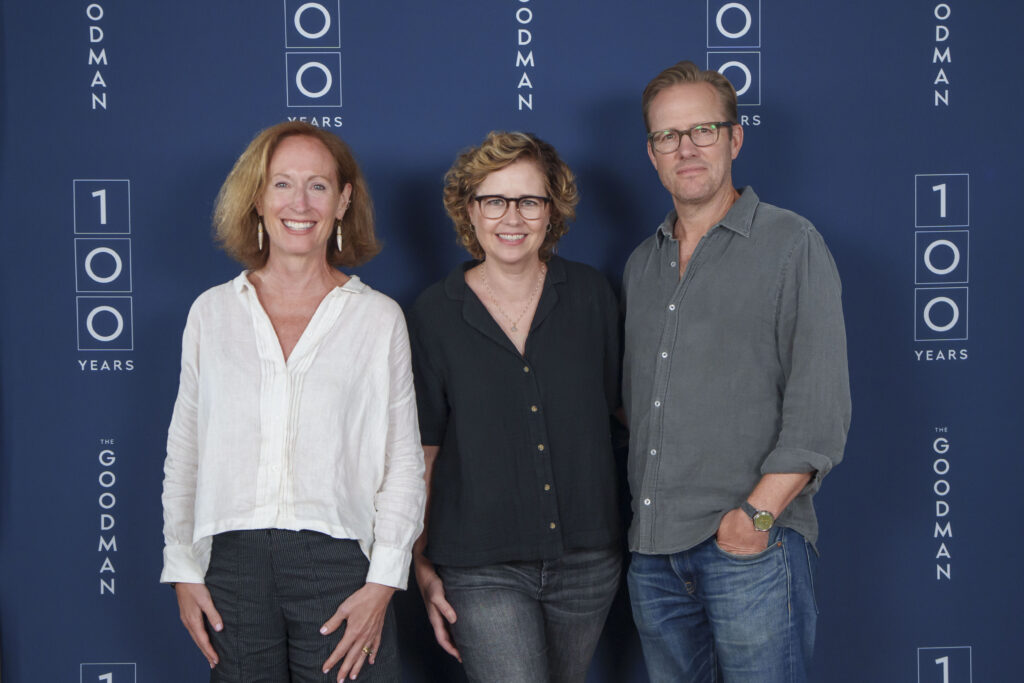Susan Booth, Jenna Fischer, and Lee Kirk.