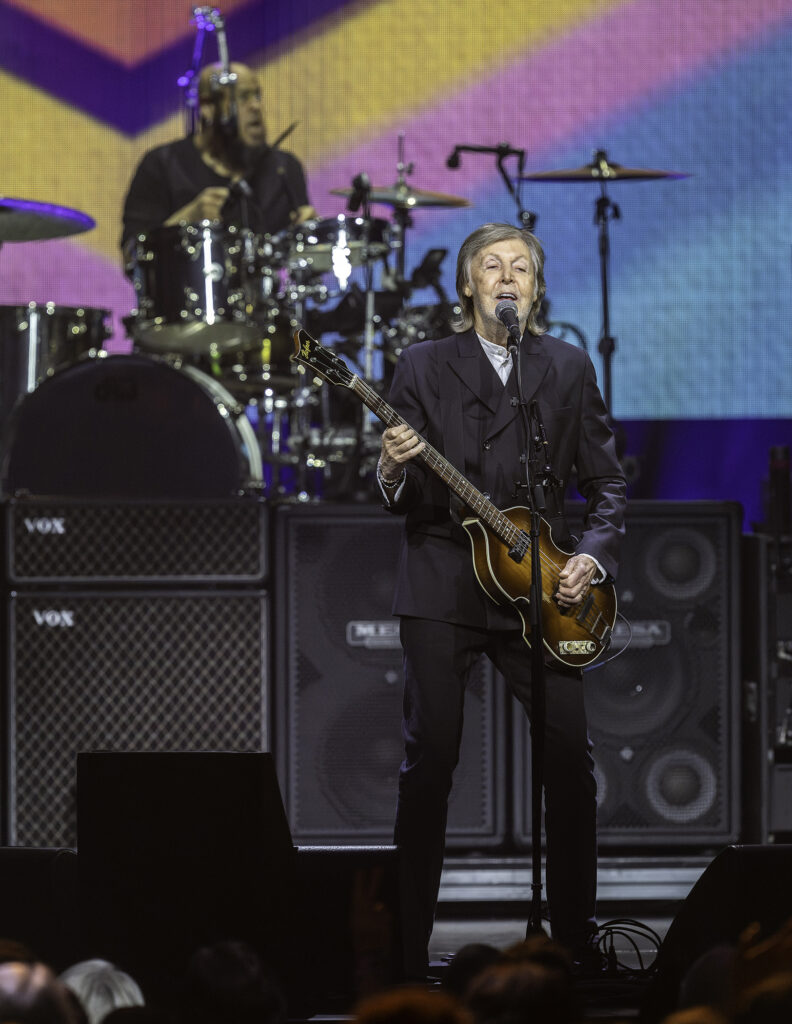 November 6, 2025: Paul McCartney performs in Nashville at The Pinnacle as part of his "Got Back 2025" tour. The concert  featured music from The Beatles, Wings, and his solo career.