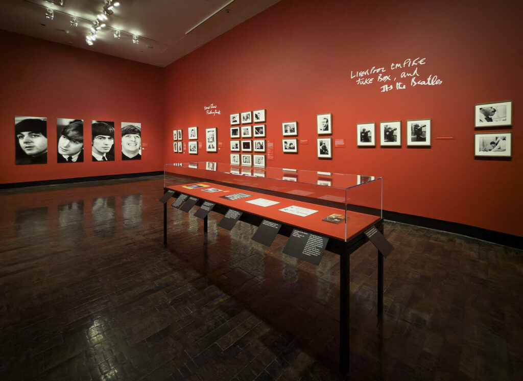 The Frist Art Museum in Nashville, Tennessee is presenting Paul McCartney Photographs 1963-64:  Eyes of the Storm from Nov 6, 2025–Jan 26, 2026. The exhbition was orgranized  by the National Portrait Gallery, London, presenting selections from the archive of recently discovered photographs taken by Paul McCartney between December 1963 and February 1964.