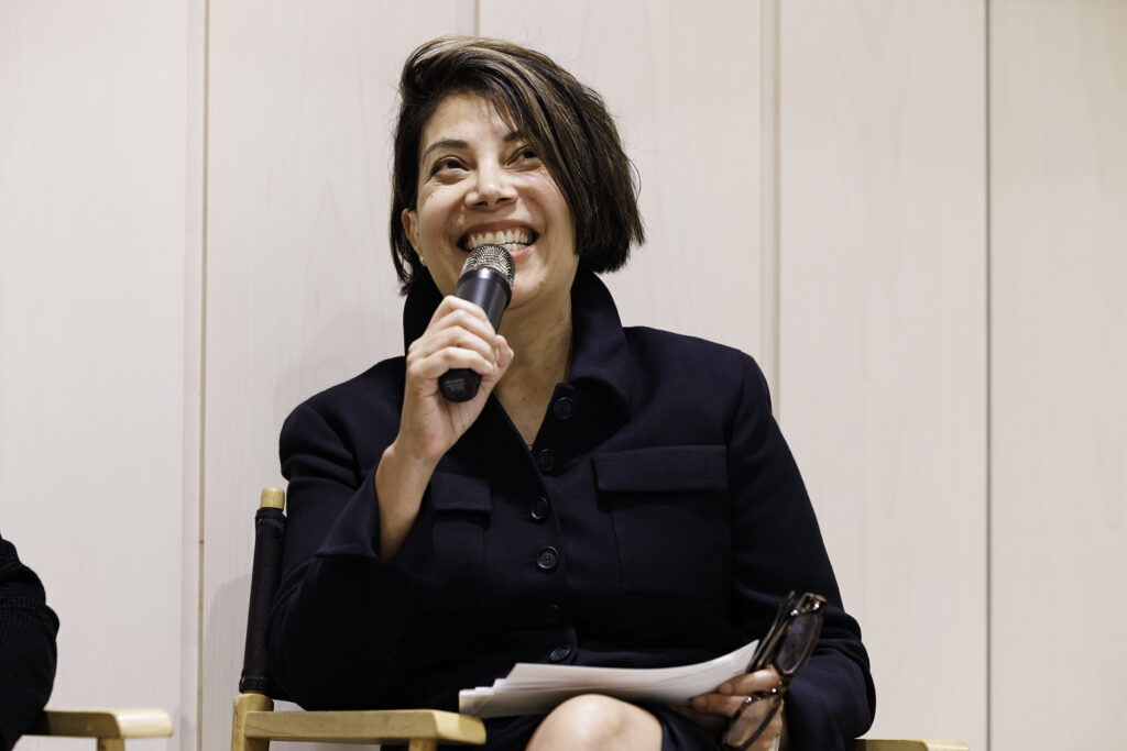 Michelle Sybil Melendez at Akris Chicago