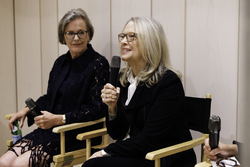 Nancy Santi and Susan B. Noyes at Akris Chicago