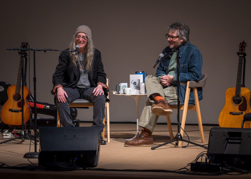 Patti Smith and Jeff Tweedy