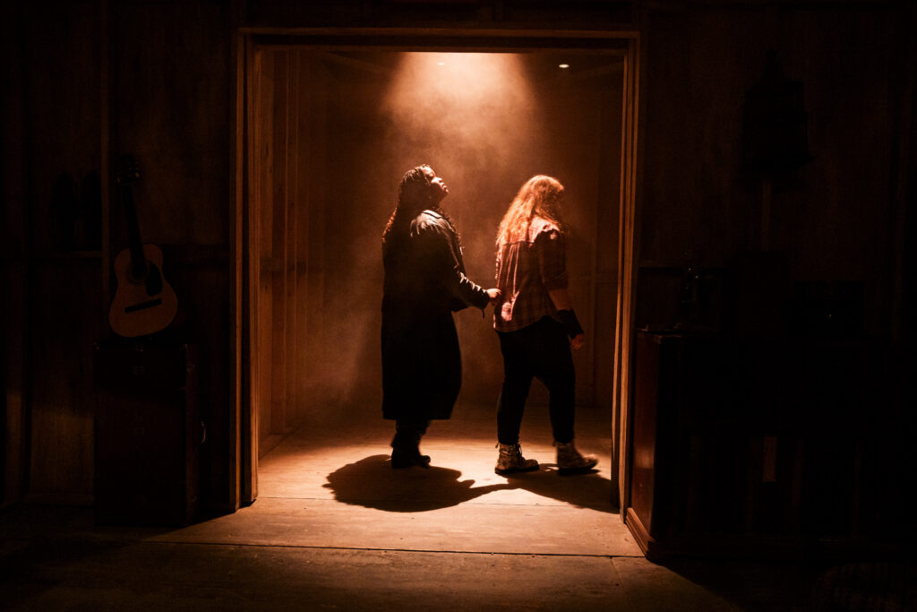 Chicago audience members experience Theater of Mind, David Byrne and Mala Gaonkar’s one-of-a-kind immersive theater experience, directed by Andrew Scoville, produced as part of Goodman Theatre’s Centennial 100th Anniversary season. Photos by Todd Rosenberg.