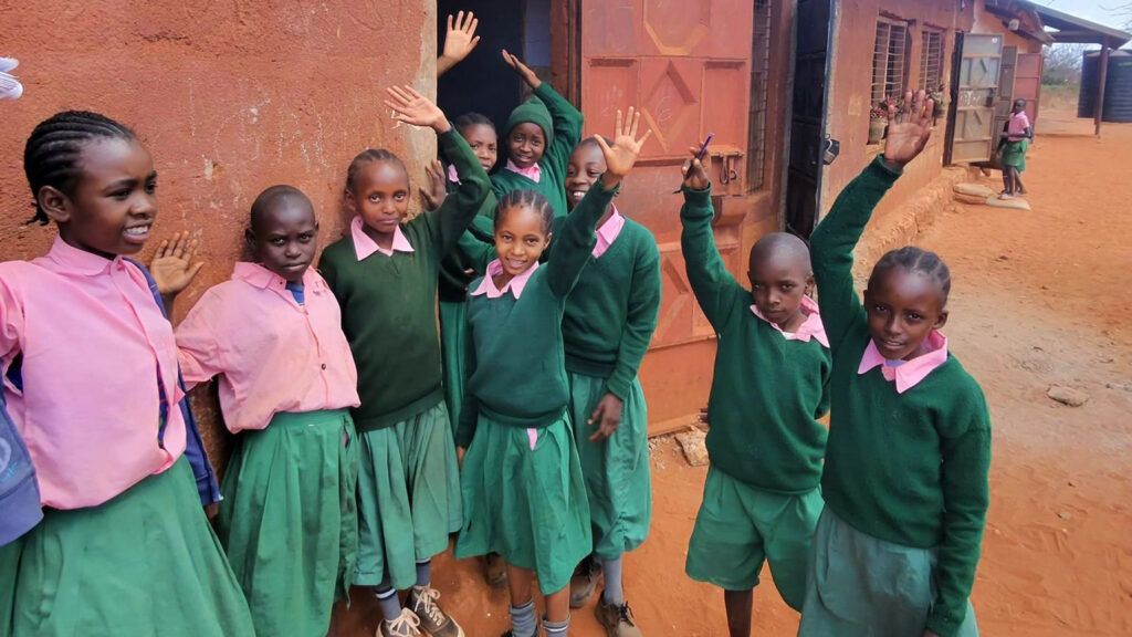 Elimu Fanaka in Rural Kenya. Photo courtesy of Go Campaign. 