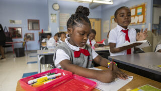 LEARN Romano Butler students