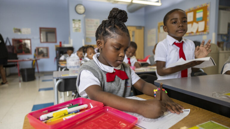 LEARN Romano Butler students
