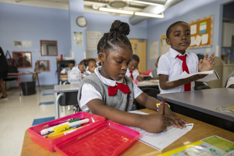 LEARN Romano Butler students