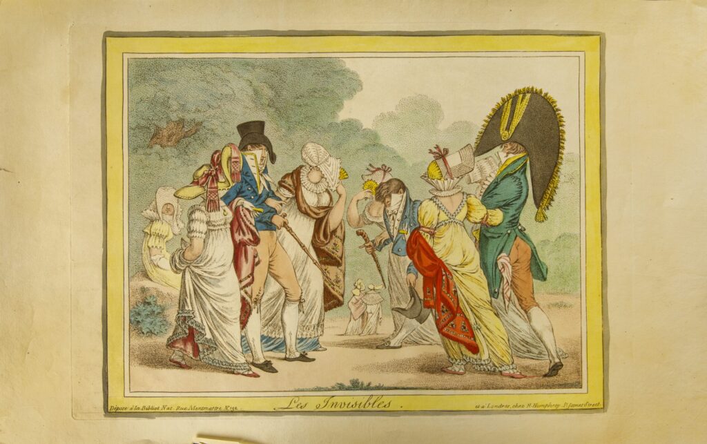 Les Invisibles, Gillray