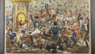 The Union Club, James Gillray, 1801