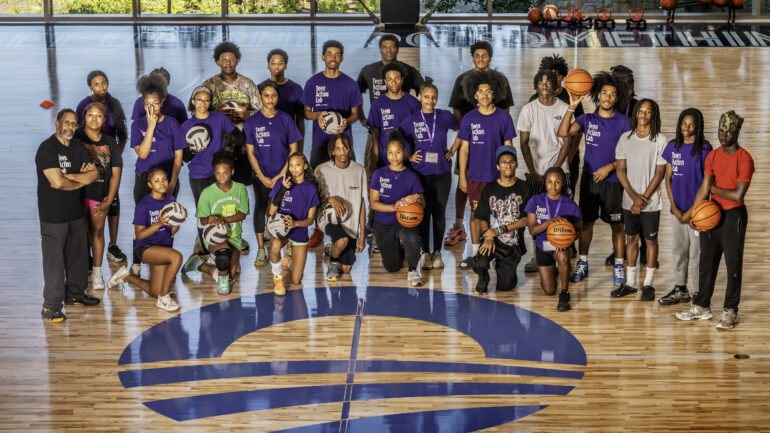 - "After School Matters participants pose for a portrait at The Obama Center's Home Court ( 6121 S Stony Island Ave, Chicago, IL) on July 28, 2026."