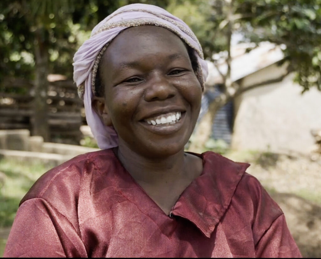 Rose Kaunda, a soybean farmer in Kenya. Photo Courtesy of 2Blades