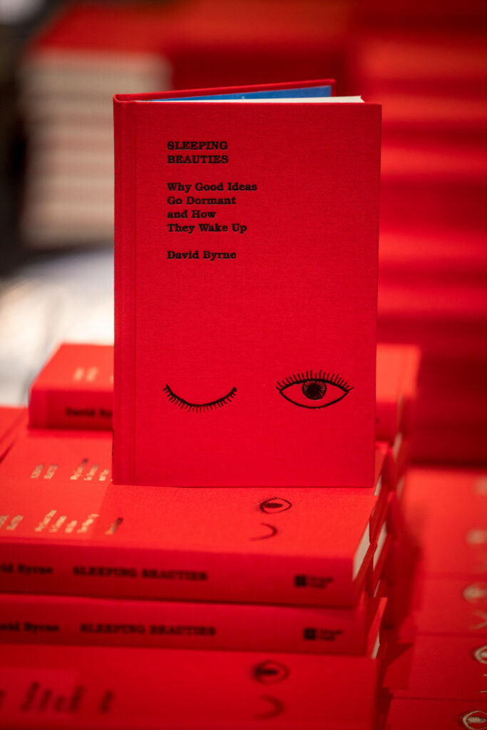 David Byrne Chicago Humanities Festival Sleeping Beauties book cover Penguin Press Chicago Athanaeum