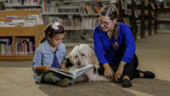 Here's What Happens When Struggling Readers Read Aloud to a Dog