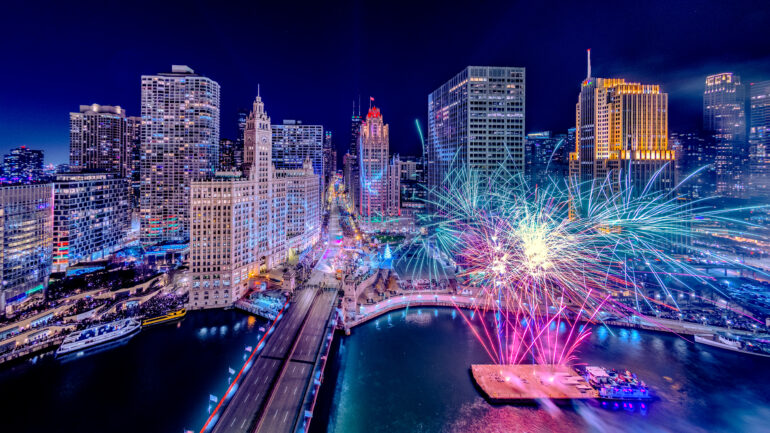 The Wintrust Fireworks Spectacular - Photo credit Vito Palmisano